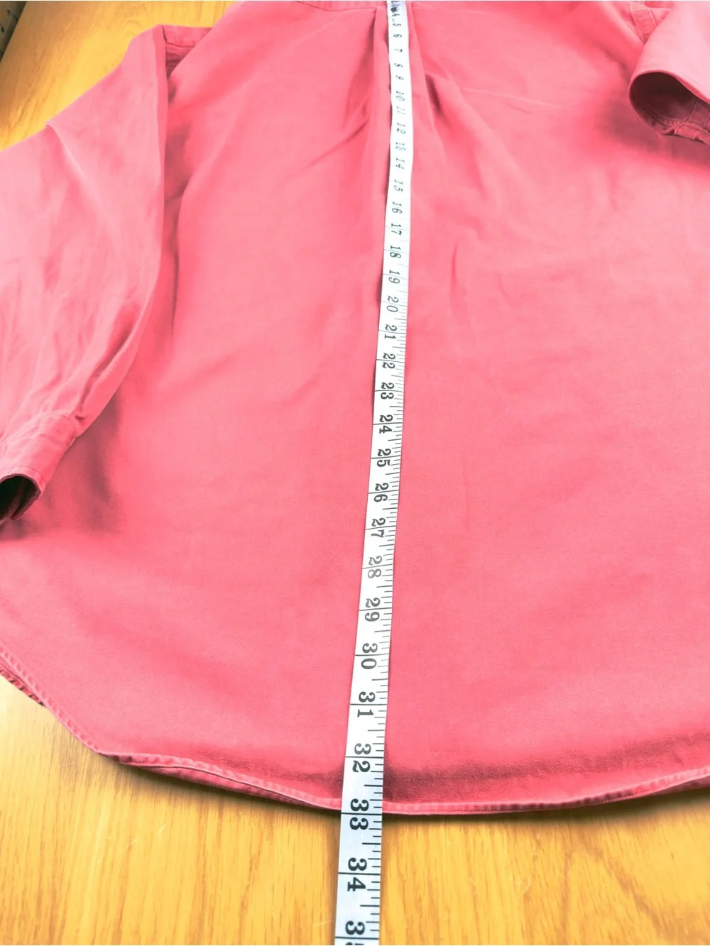 Ralph Lauren Blake 100% Cotton Long Sleeve Button Down - Pink/Rosewood - Men's L
